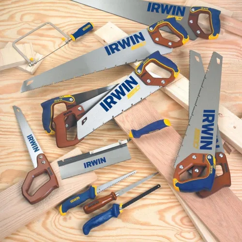 Vista 2 de IRWIN Tools ProTouch - Sierra de afrontamiento (2014400), Azul y Amarillo