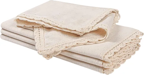 Vista 14 de Servilletas de tela reutilizables para cena en negro y blanco, juego de 12 servilletas de tela de algodón a cuadros de gingam de 16x16 pulgadas