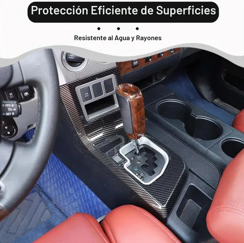 Vista 3 de Funda de Marco y Embellecedor del Panel de Cambio de Marchas para la Consola Central de Toyota Tundra 2007 2008 2009 2010 2011 2012 2013, Accesorios