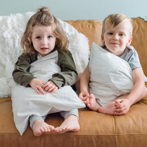 Vista 5 de Funda de almohada para niños pequeños de Little Sleepy Head, 100% algodón y funda de almohada hipoalergénica para almohada de niños pequeños, funda