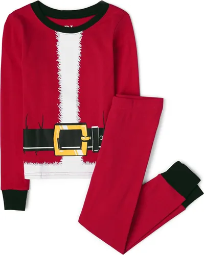 Vista 41 de The Children's Place Pijama de Navidad unisex para bebé, algodón