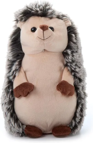 Vista 6 de The Petting Zoo Peluche de erizo, regalos para niños, animales salvajes del zoológico Onez, juguete de peluche de erizo de 9 pulgadas