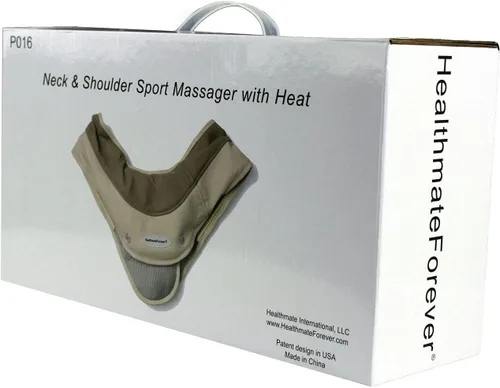 Vista 3 de Almohada masajeadora que se activa al presionar de Healthmateforever, Brick Red, 1
