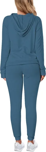 Vista 20 de Fixmatti Sudadera con capucha y bolsillos para mujer