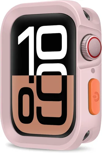 Vista 12 de Estuche Resistente Compatible con Apple Watch Case 41mm 40mm Series 9/8/7/6/5/4/SE3/2/1, Funda Protectora Amortiguadora de TPU Flexible y Suave