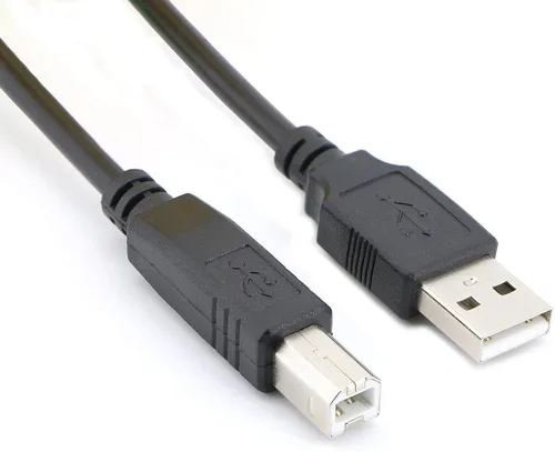Vista 2 de Cable USB de 6 pies para impresora fotográfica móvil Canon PIXMA iP100