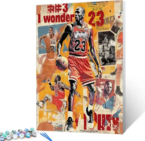 Vista 22 de Tucocoo Kits de Pintura por Números para Adultos y Niños - Labios Graffiti Sacando la Lengua - Pintura al Óleo Digital DIY sobre Lienzo Arte