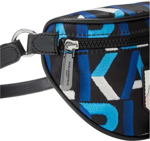 Vista 4 de Karl Lagerfeld Paris Bolso bandolera Amour para mujer, negro (BlackEmber Multi)