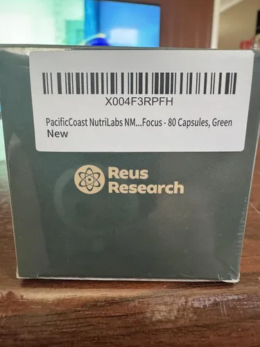 Vista 6 de Reus Research NAD+ nicotinamida ribósido 900 mg, NAD liposomal con resveratrol, suplemento de apoyo al envejecimiento de la piel, 80 cápsulas