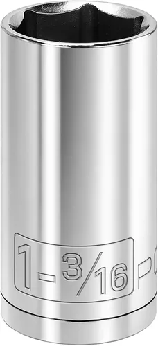 Vista 25 de Powerbuilt 642207 - Enchufe de 1/2 pulgada de profundidad de 1 pulgada
