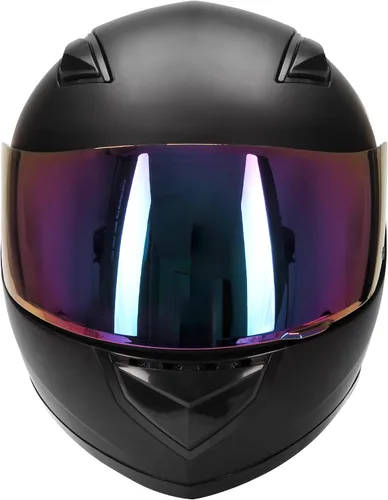 Vista 3 de JAGASOL DOT - Casco ligero de cara completa para motocicleta de calle, bloqueo de casco de motocicleta JAGASOL