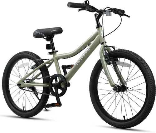Vista 15 de AVASTA Bilbo - Bicicleta infantil de 18 20 pulgadas para niños y niñas de 5 a 10 años, estilo retro, de acero de alto carbono, con manillar