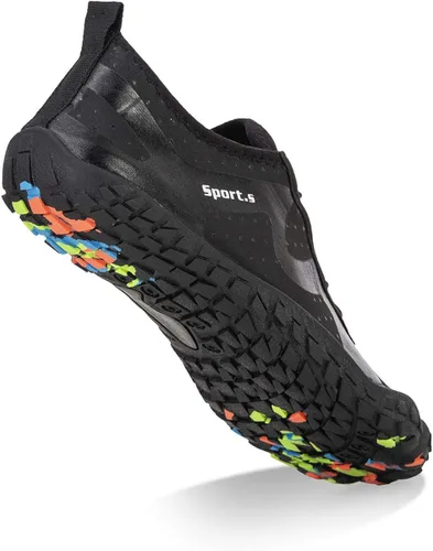 Vista 5 de Zapatos deportivos para el agua, para hombres, de secado rápido, calzado deportivo para usar al aire libre, ir en kayak, lancha, senderismo, surf