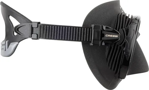 Vista 2 de Cressi Adult Dive Mask with Advanced Fog System and Improved Downward Visibility - Quantum: Made in Italy