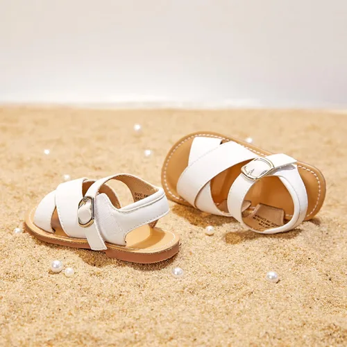 Vista 3 de GINFIVE Sandalias para niñas pequeñas, zapatos para niñas y niñas pequeñas