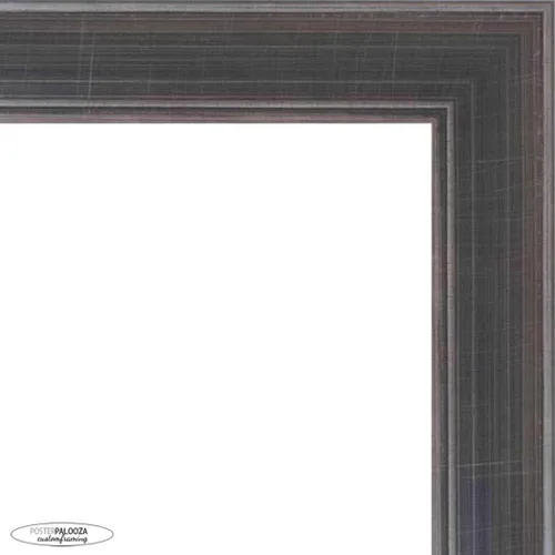 Vista 6 de Poster Palooza 5x5 Inch Contemporary Pewter Complete Wood Square Picture Frame with UV Acrylic Plexiglass, Foam Board Backing & Hardware Included