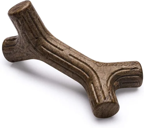 Vista 41 de Benebone Bone - Juguete masticable duradero para perros para masticadores agresivos, tocino real, fabricado en Estados Unidos, pequeño