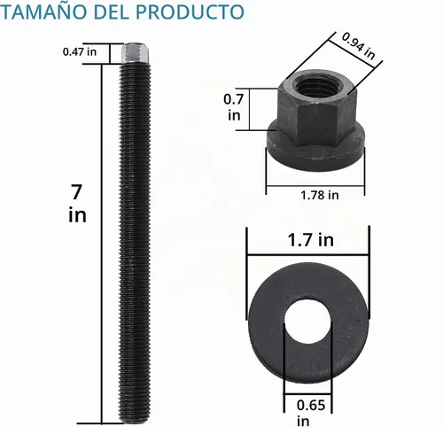 Vista 5 de LS1 Herramienta de instalación de balanceador armónico de polea de manivela 551141 Compatible con GM 1997-UP V8 LS/LS1 LS2 LS3 LS4 LSX LSA LS6 LQ4
