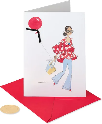 Vista 4 de Papyrus Tarjeta de cumpleaños para ella (Otro año de ser fabuloso)