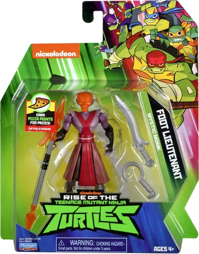Vista 2 de Rise of the Teenage Mutant Ninja Turtle Foot Figura de acción
