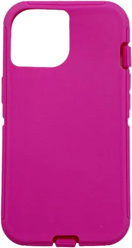 Vista 10 de Funda exterior de goma de repuesto compatible con iPhone 13 Otterbox Defender Series (negro)