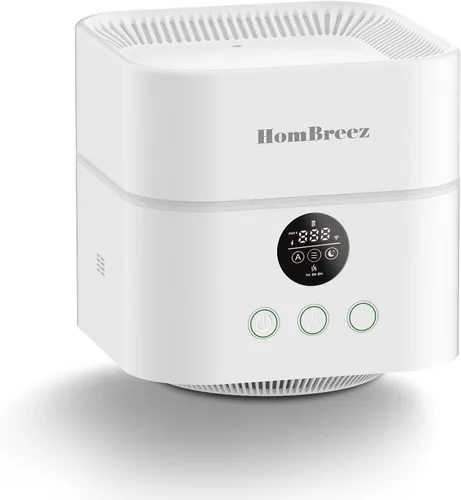 Vista 10 de Purificador de Aire y Humidificador Combo para Dormitorio, Cubre hasta 200 pies², Filtro H13 HEPA Verdadero, Tanque de Agua de 500ML, Difusor
