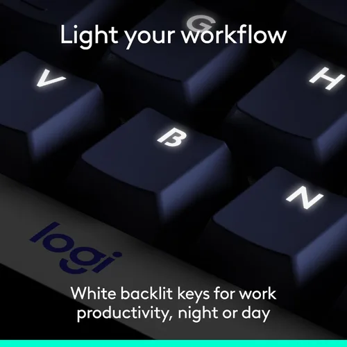 Vista 4 de Logitech Alto Keys K98M Teclado inalámbrico con junta mecánica - Grafito