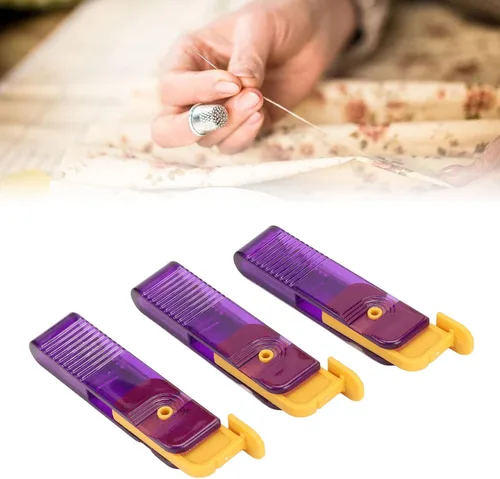 Vista 4 de 3 piezas de desgarradores de costura, rotación de 180 grados, removedor de hilo plegable para coser manualidades, eliminar hilos, bordar dobladillos