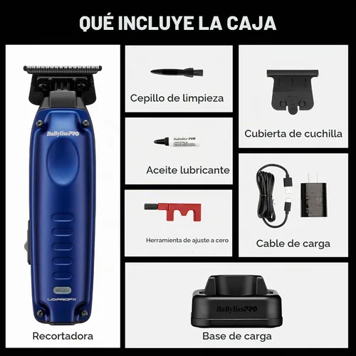 Vista 8 de BaBylissPRO Recortadoras LO-PROFX compactas de alto rendimiento para hombre