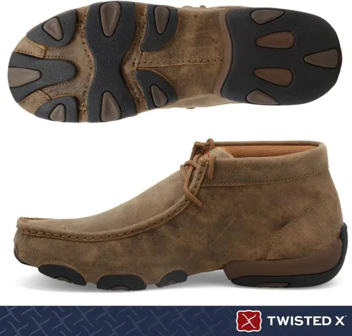 Vista 2 de Twisted X Mens Original Chukka Driving Moccasin