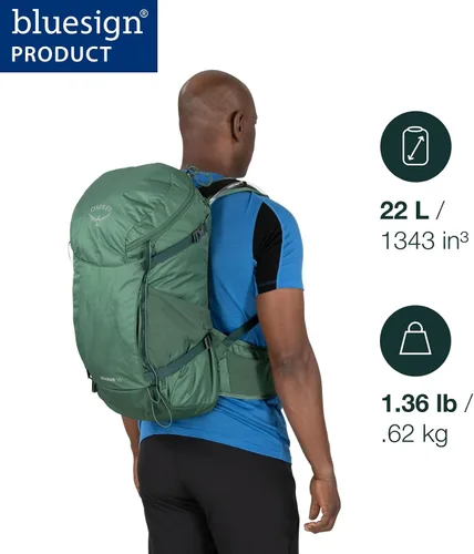 Vista 2 de Osprey Mochila de senderismo Skarab para hombre con depósito hidráulico