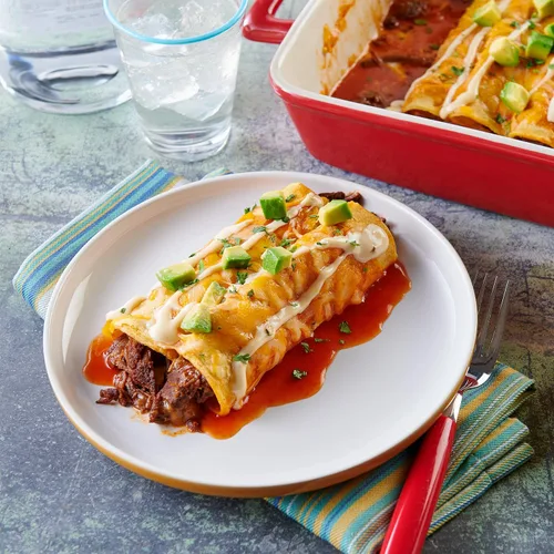 Vista 3 de Old El Paso, Salsa de enchilada roja media, Preparación de comidas, 10 onzas (Paquete de 12)