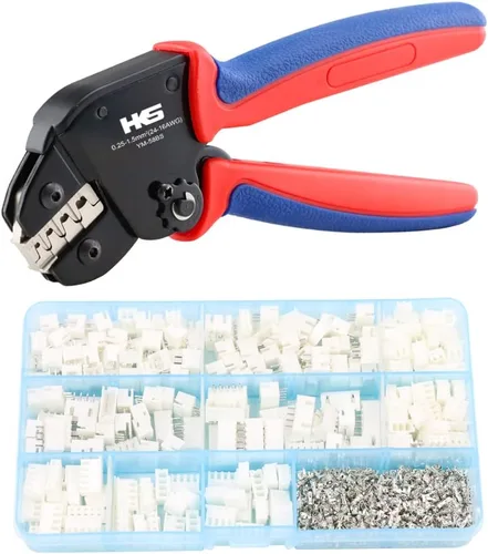 Vista 9 de HKS - Herramienta de compresión para terminales Delphi APTIV de AWG 28-18 (0.1-1mm²), Metri-Pack 150/280/630, APEX 2.8 y AMP Superseal 1.5 - SN-11BO