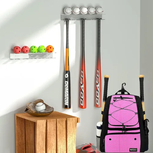 Vista 51 de Bolsa de béisbol juvenil con compartimento ventilado para zapatos, bolsa de bate de sóftbol para guantes de bateo, casco, equipo de teeball
