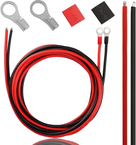Vista 8 de XMSJSIY - Cables de batería solar de calibre 10, cables inversores