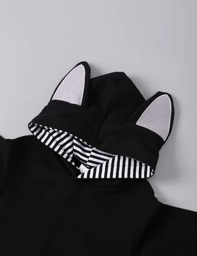 Vista 4 de My First - Traje de Halloween para bebé recién nacido, ropa de cosplay, disfraz de murciélago con capucha