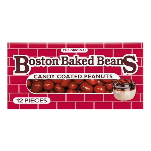 Vista 3 de Boston Baked Beans - Maní recubiertos de caramelo, 4.3 onzas, paquete de 12