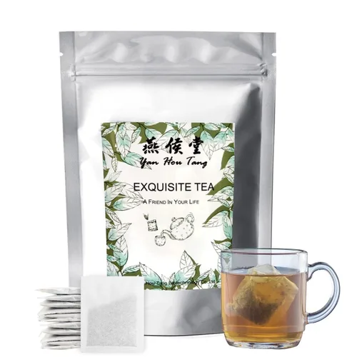 Vista 9 de EILIN YHT - Bolsas de té de flores de hibisco Jamaica, té de rosas de hierbas, 50 unidades x 0.11 oz