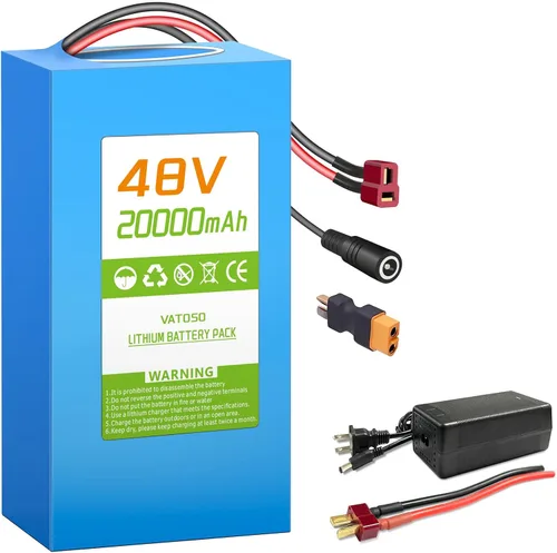 Vista 8 de Batería de litio de 36 V 7800 mAh, BMS de 30 A integrado, conector XT60 SM para proyectos de bricolaje Jetson Bolt Pro y 100W-600W, con cargador