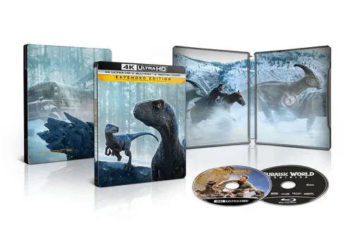 Vista 4 de Jurassic World Dominion - Limited Edition Steelbook 4K Ultra HD + Blu-ray + Digital 4K UHD