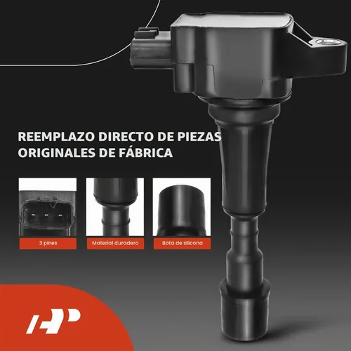 Vista 3 de Paquete de bobinas de encendido A-Premium y bujías de iridio