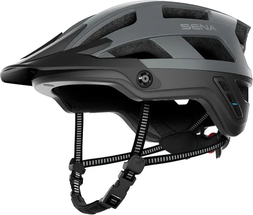 Vista 6 de Cascos de bicicleta de montaña Sena M1 / M1 EVO con intercomunicador Bluetooth y de malla de comunicaciones inteligentes
