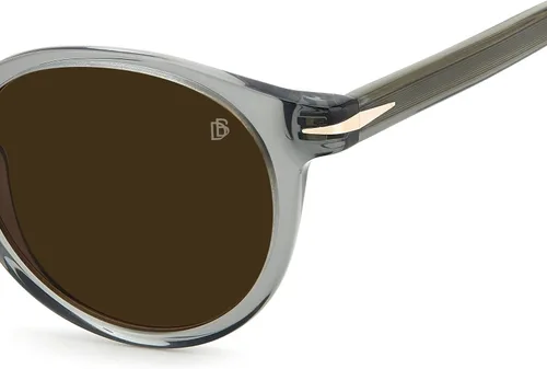 Vista 4 de David Beckham DB 1036S - Gafas de sol para hombre, color gris transparente, 4923145