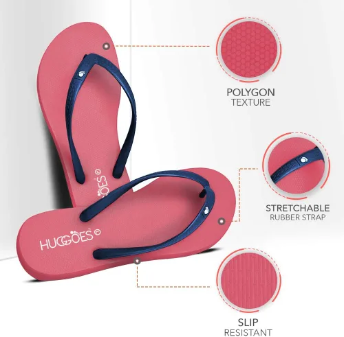 Vista 3 de Sandalia de verano de goma natural, ultra suave y cómoda, para mujer
