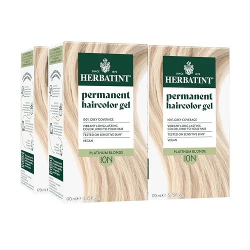 Vista 34 de Herbatint Tinte Permanente para el Cabello para Mujeres - 10C Rubio Sueco - Para Hasta un 100% de Cobertura de Canas Resistentes - Sin Amoníaco, Sin
