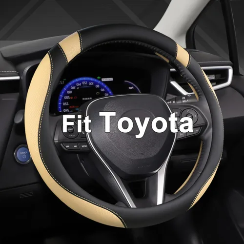 Vista 15 de West Llama - Funda para volante de automóvil personalizada para Toyota Prius, 86, 13.75-14.25 pulgadas