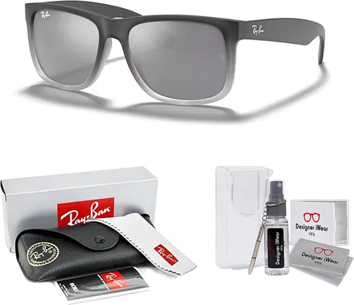 Vista 68 de Ray-Ban RB4165 JUSTIN Sunglasses For Men For Women+BUNDLE with ACCESSORY EYEWEAR KIT