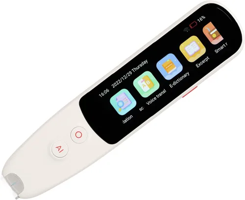Vista 12 de Dpofirs Auriculares traductores de idiomas, dispositivo de traductor inalámbrico ooth con traducción en tiempo real para 84 idiomas, auriculares