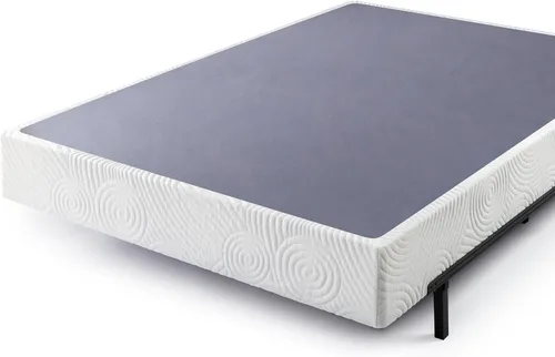 Vista 8 de Base estándar para colchón, metal, soportes de madera, fácil montaje de Zinus Walter 2-Blanco