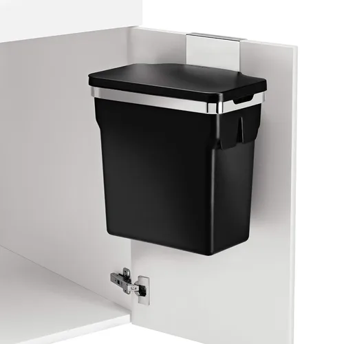 Vista 3 de simplehuman, cesto de residuos para gabinete, marco de acero de alto desempeño, de 10 l/2,6 galones